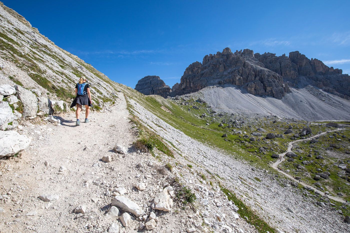Upper Trail to the Forcella