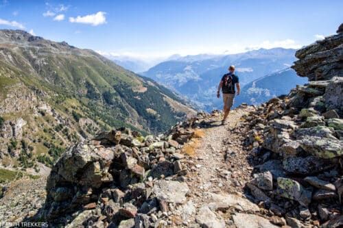 Walker's Haute Route Stage 12: Gruben To Augstbordpass To St. Niklaus ...