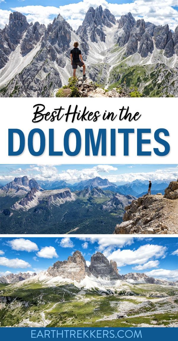 Best Hikes in Dolomites Italy