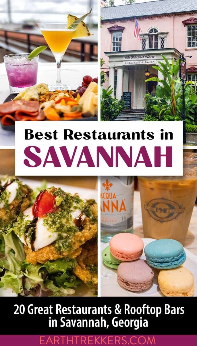 Best Restaurants in Savannah Georgia