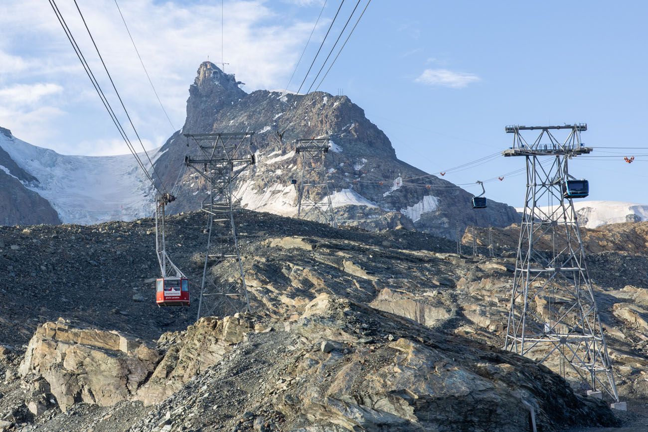 Cable Cars to Matterhorn Glacier Paradise
