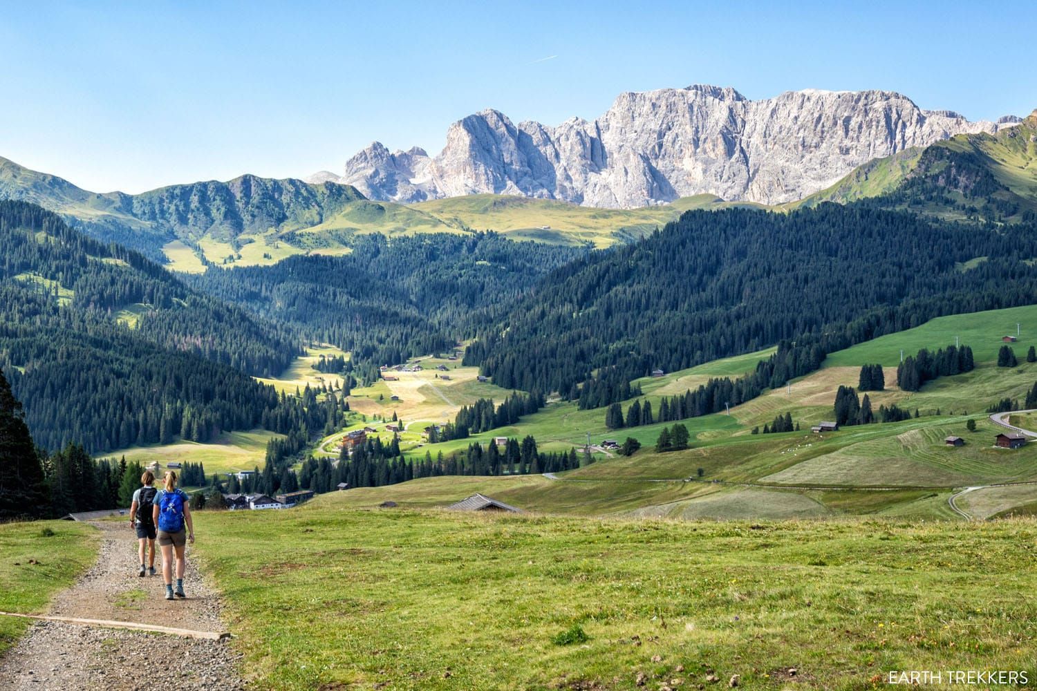 Hikes in the Dolomites Alpe di Siusi