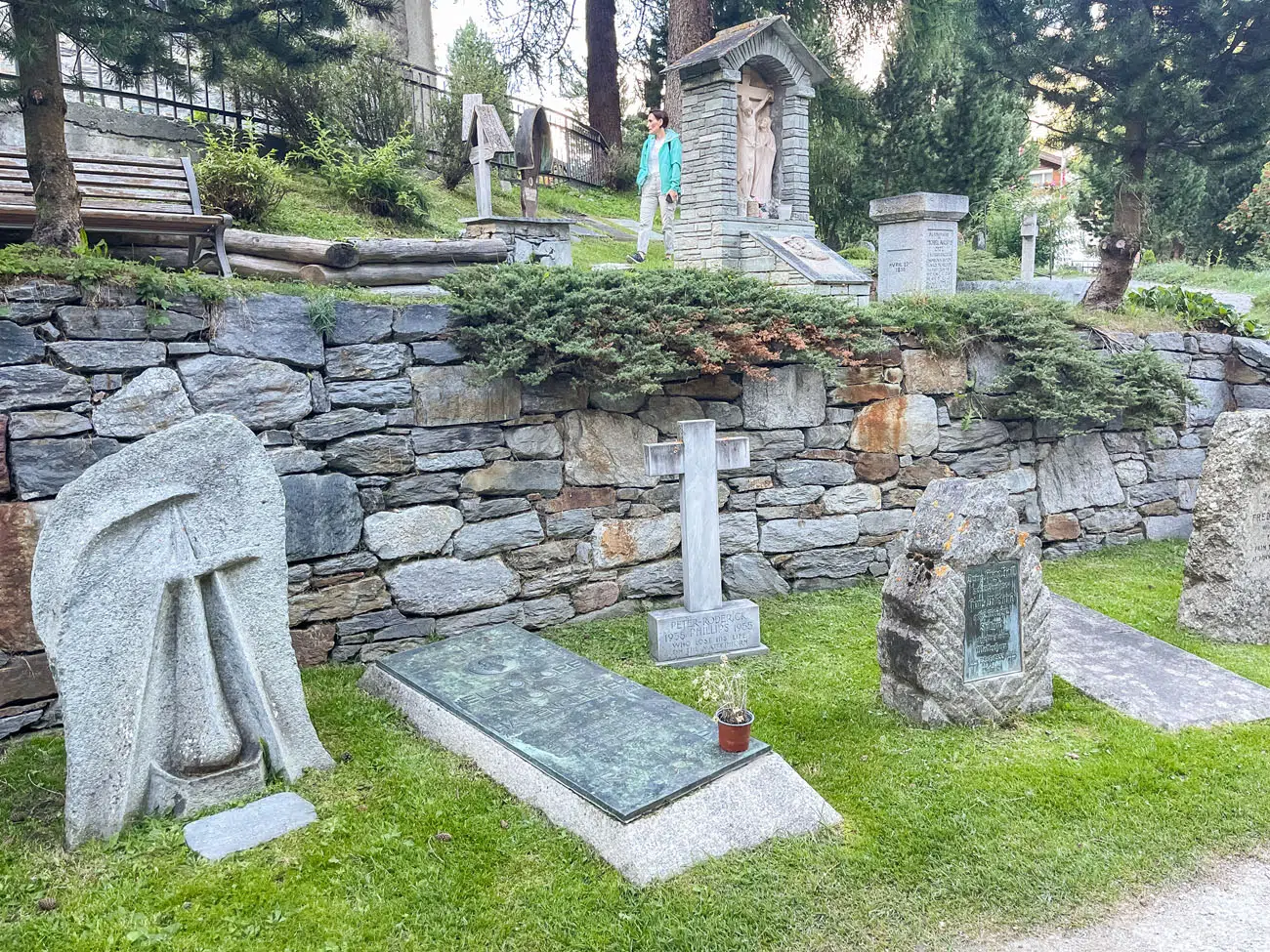 Mountaineer Cemetery Zermatt