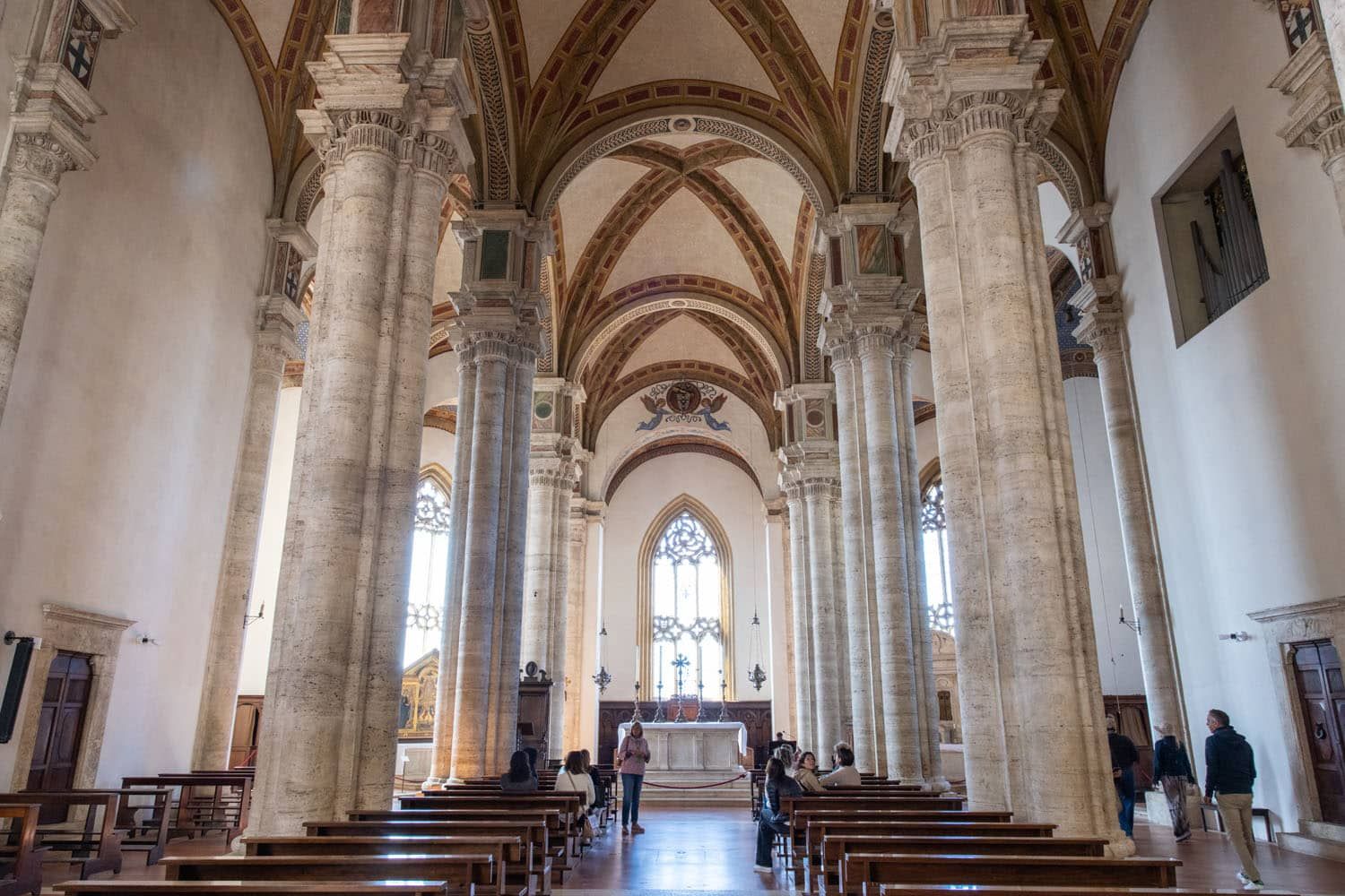 Pienza Cathedral Interior
