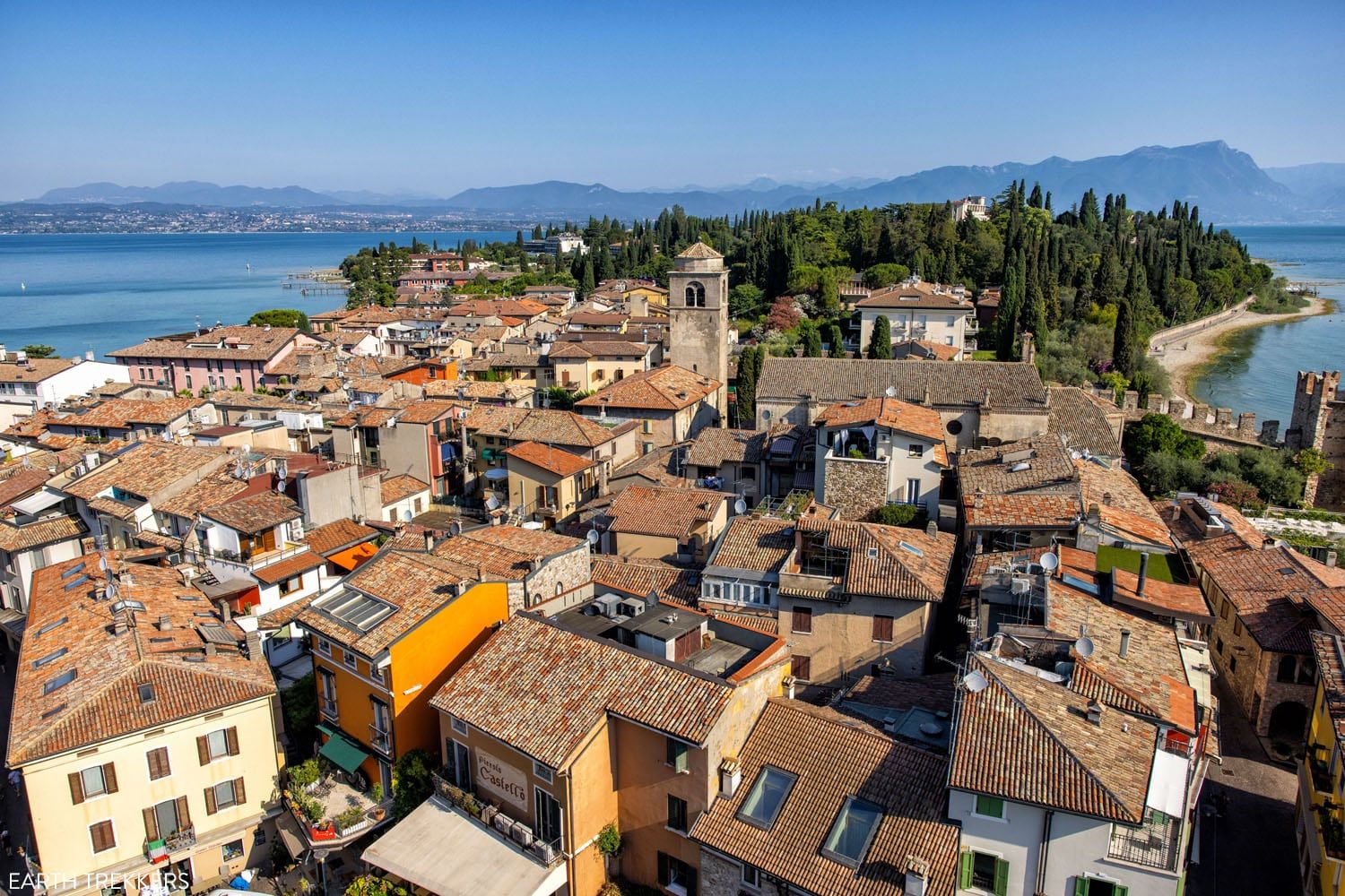 Sirmione Italy View Castle Scaligero | Best things to do in Sirmione Lake Garda