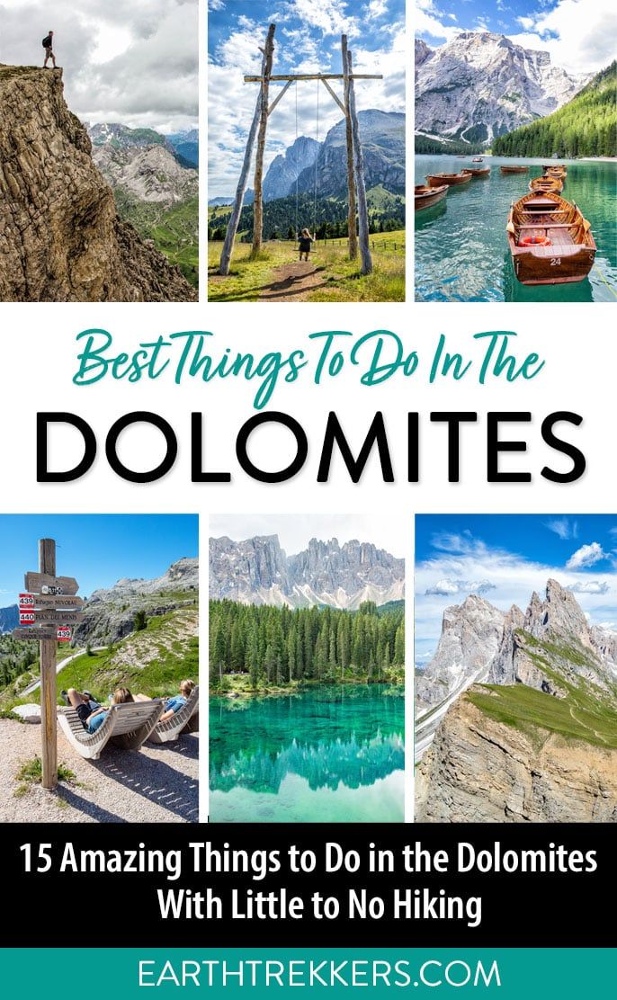 Things to Do in the Dolomites Italy