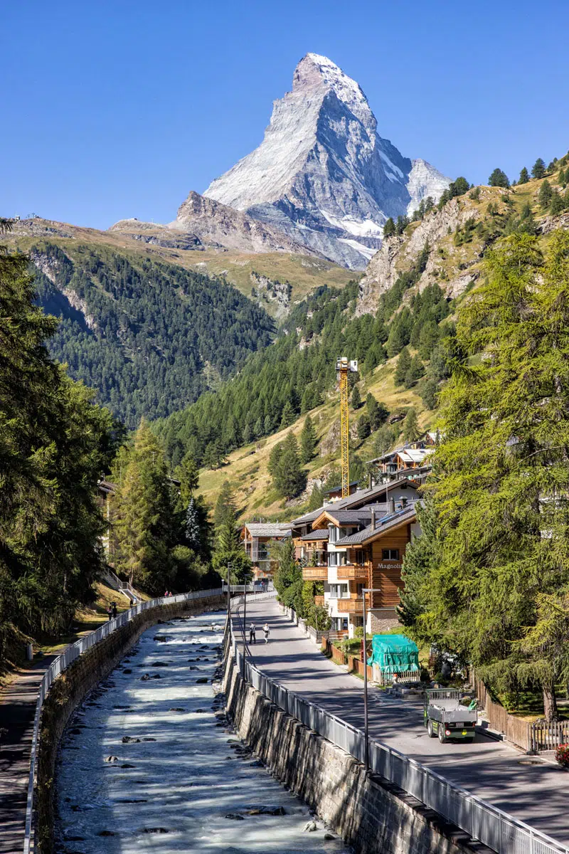 Views of the Matterhorn Zermatt