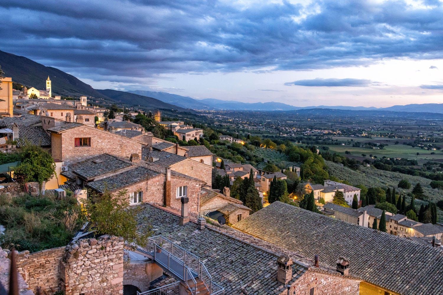Assisi in the Evening