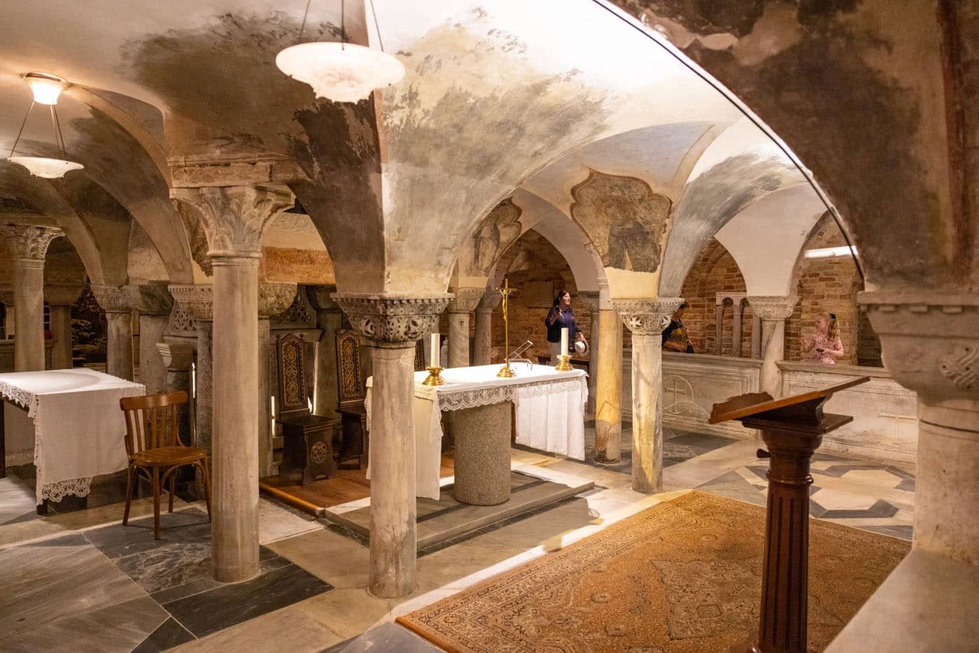 Saint Marks Basilica Crypt