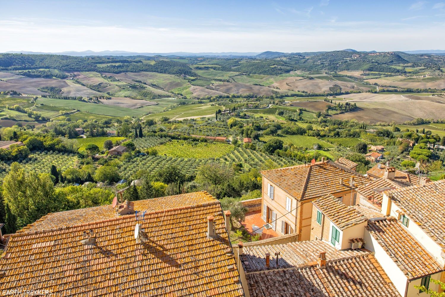 View from Montepulciano