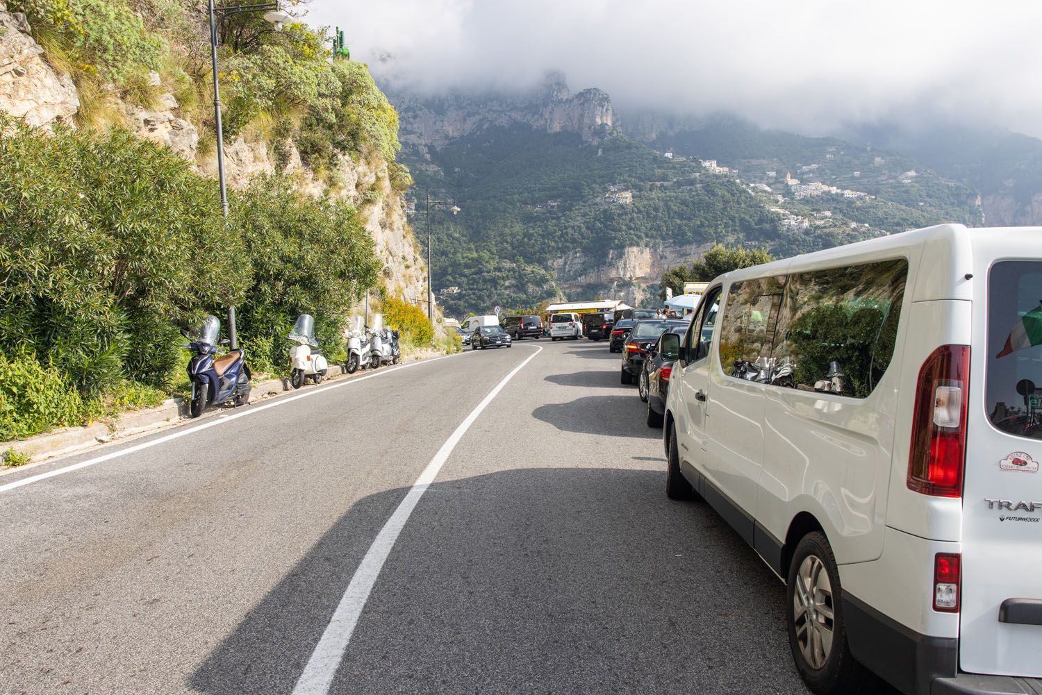 Amalfi Coast Driving Photo