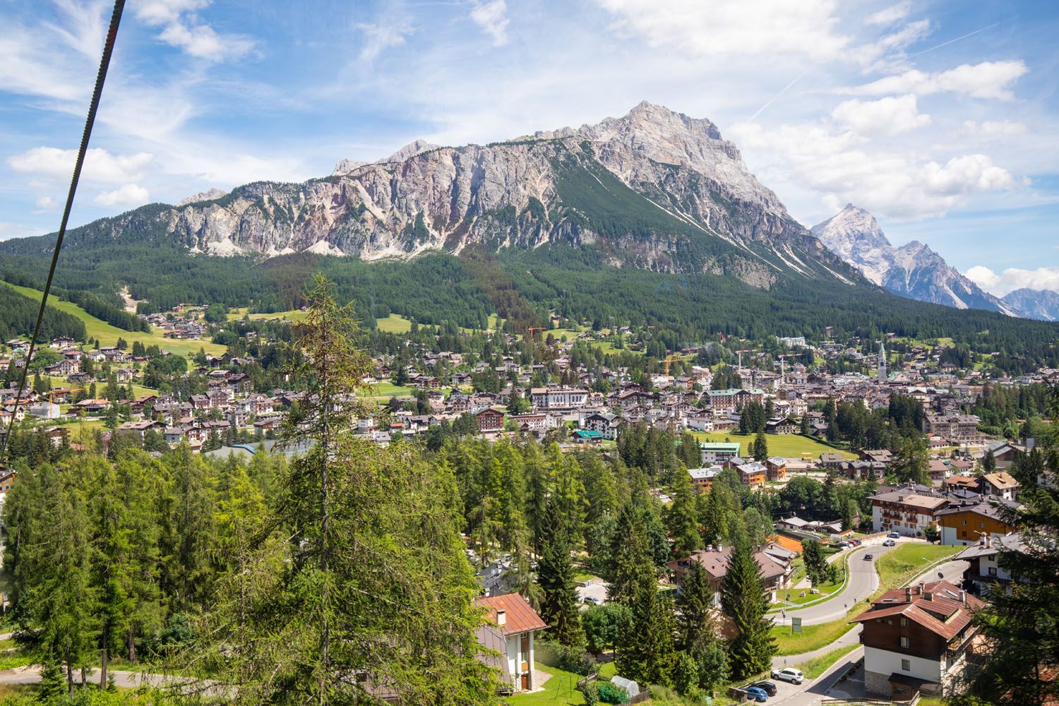 Cortina View | Freccia nel Cielo cable car to Cima Tofana and Tofana di Mezzo
