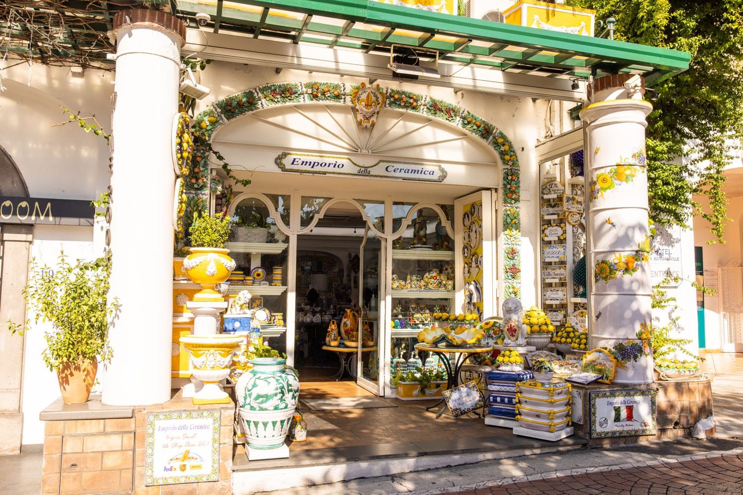 Positano Ceramic Shop | Best Things to Do in Positano