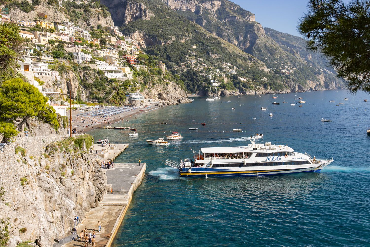 Positano Ferry | Best way to get around the Amalfi Coast