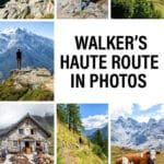 Walkers Haute Route Photos Switzerland