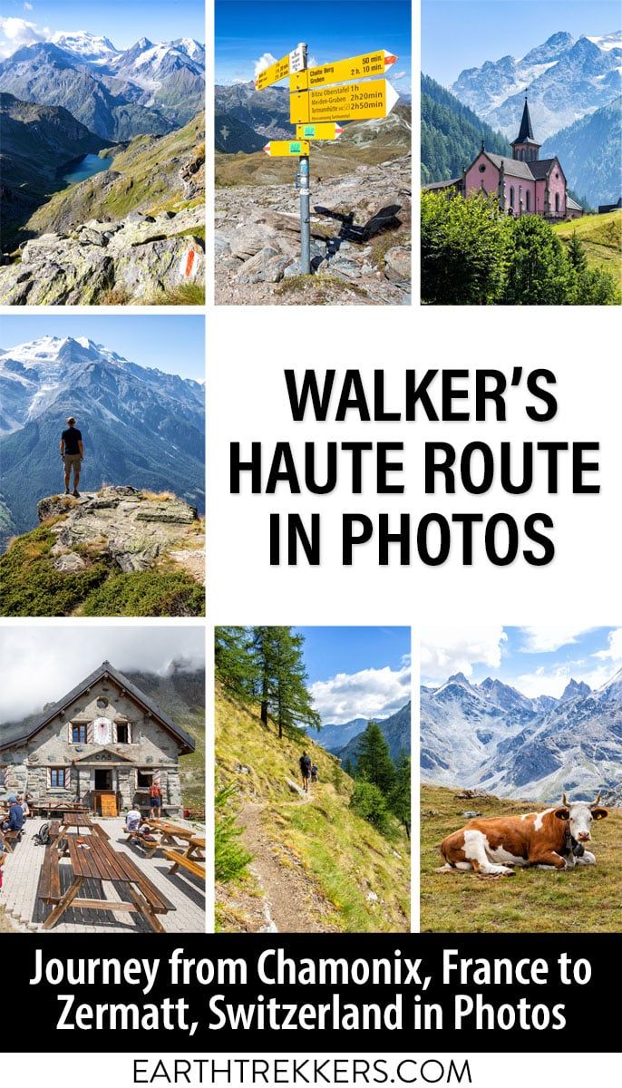 Walkers Haute Route Photos Switzerland