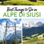 Alpe di Siusi Seiser Alm Dolomites Italy