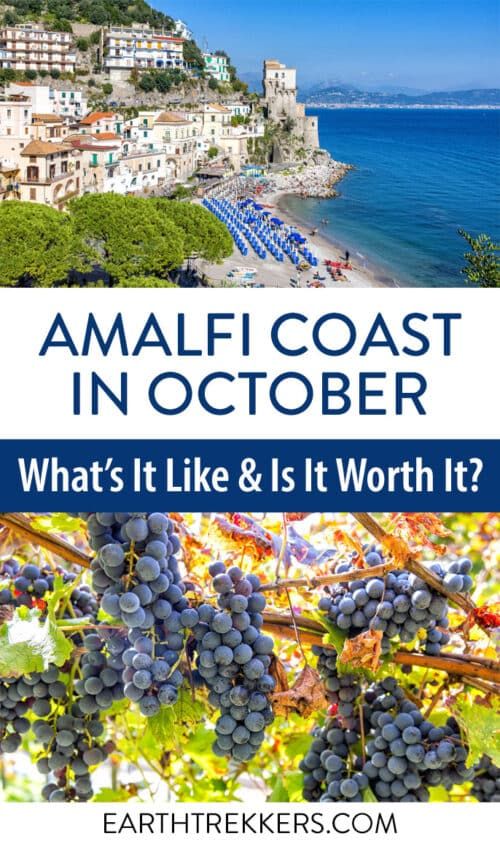 Sorrento & the Amalfi Coast in October Weather & What to Expect