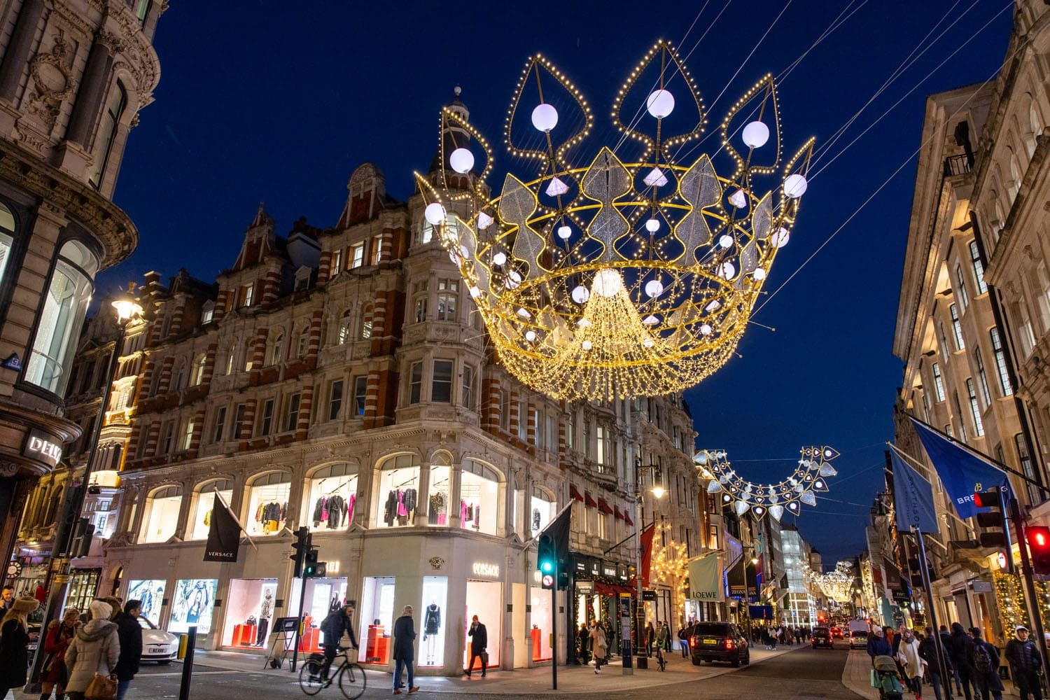 Bond Street Christmas Lights | London Christmas Lights