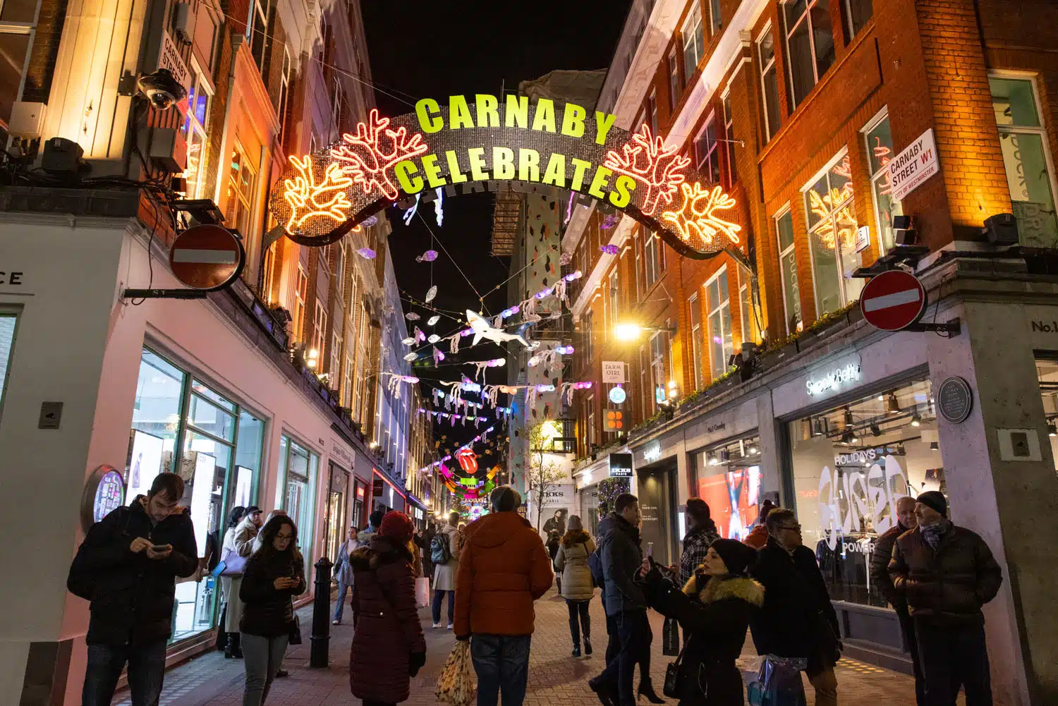 Carnaby Street Lights | London Christmas Lights