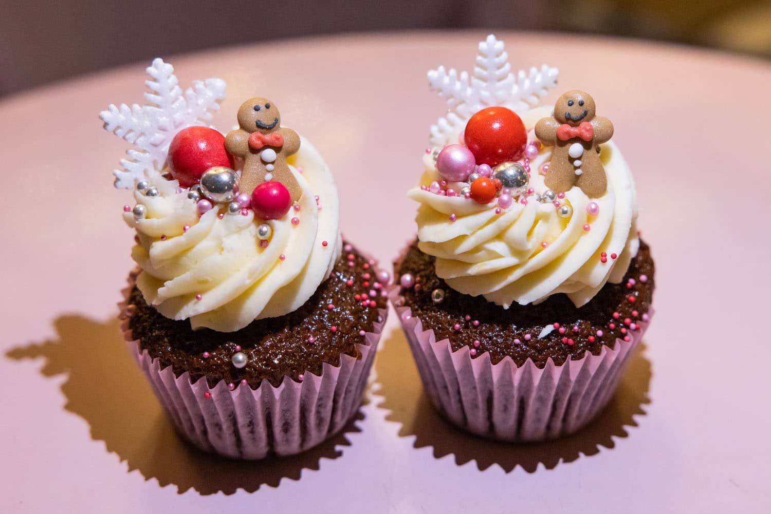 Christmas Cupcakes | London Christmas Itinerary