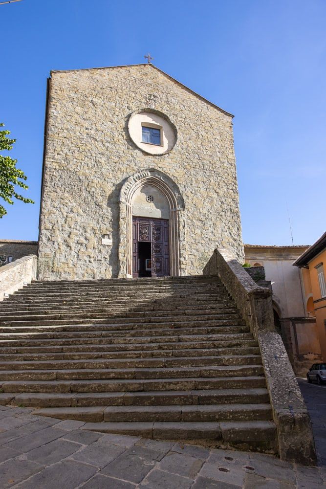 church bells at top of Cortona  Cortona italy, Church steeple, Under the  tuscan sun