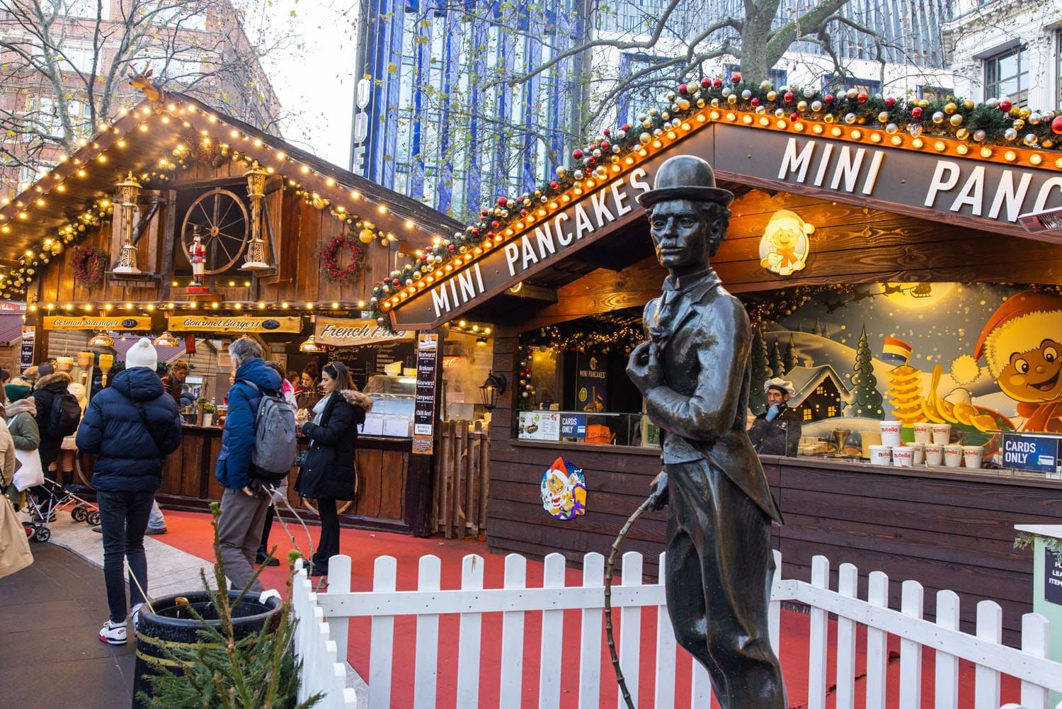 Leicester Square Christmas Market | Things to do in London at Christmas