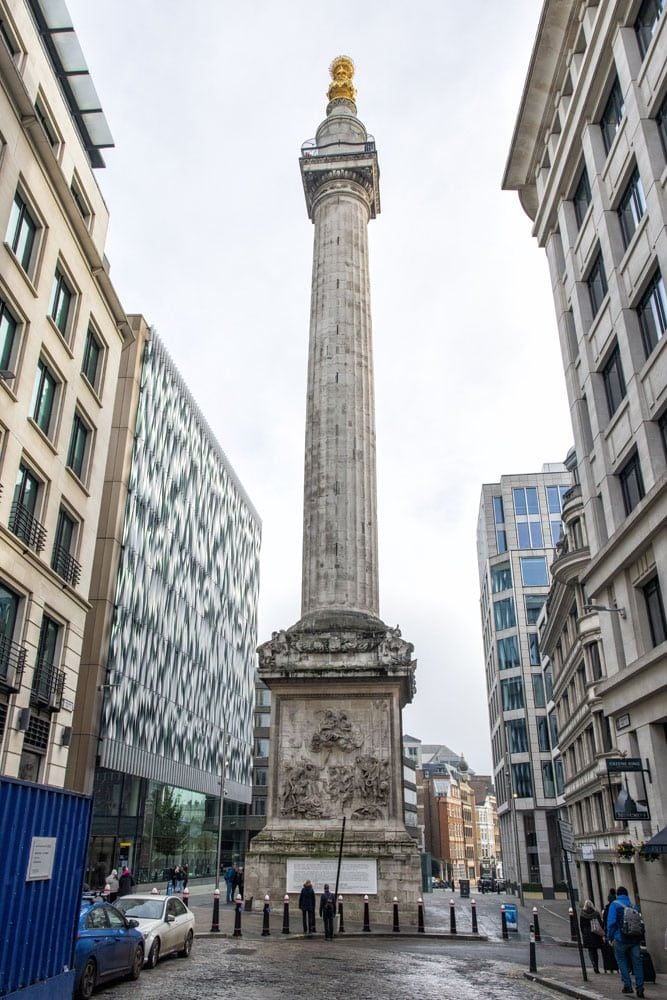 Monument Great Fire London