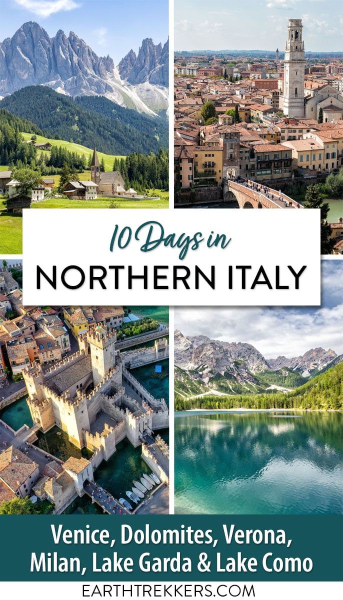 Northern Italy Itinerary Dolomites Venice