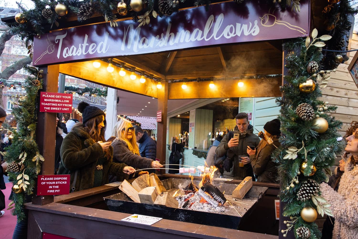 Toasted Marshmallows | London Christmas Markets