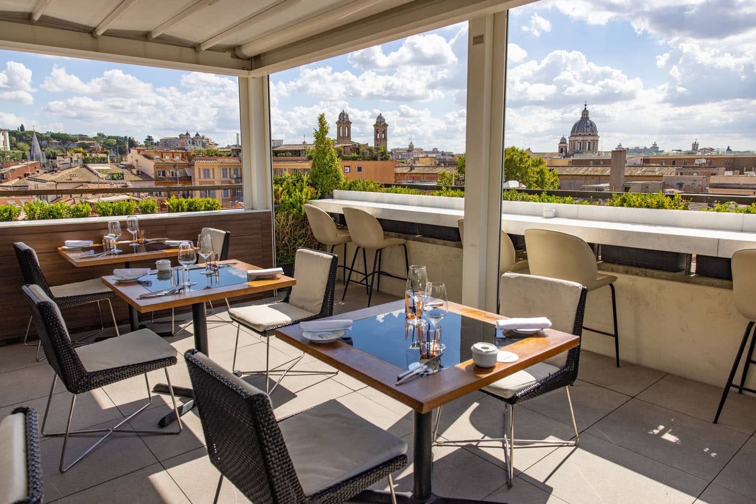 AcquaRoof Restaurant Rome | Best Rooftop Bars in Rome