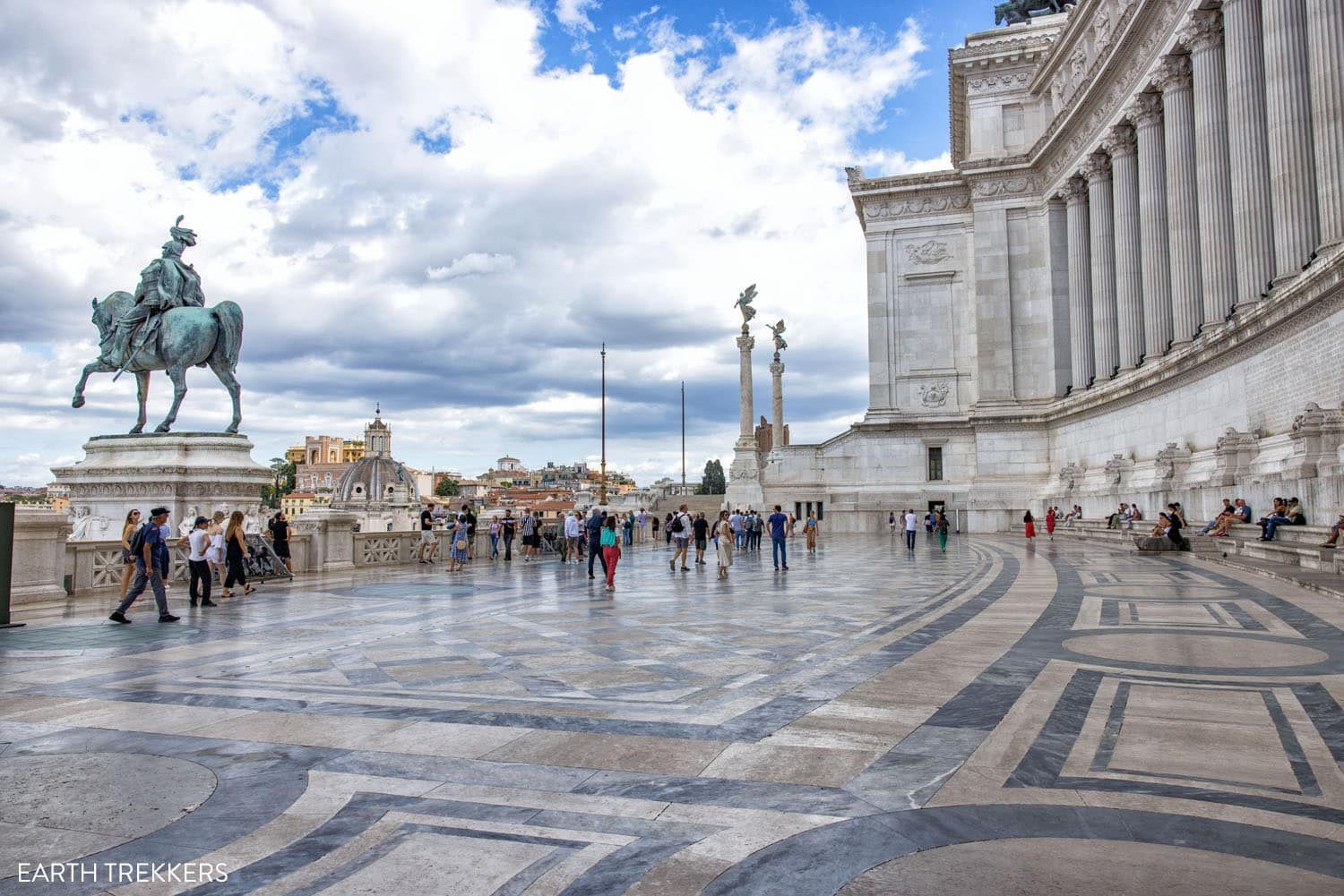 Altar of the Fatherland Terrace | Best things to do in Rome