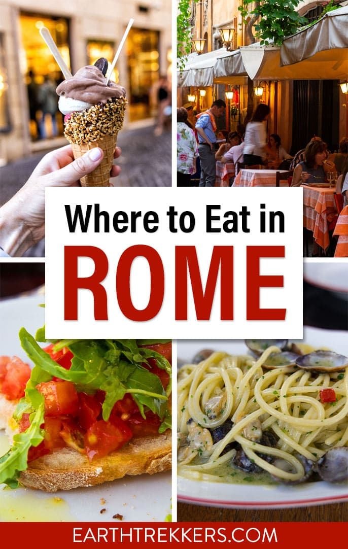 Best Restaurants Where to Eat in Rome Italy