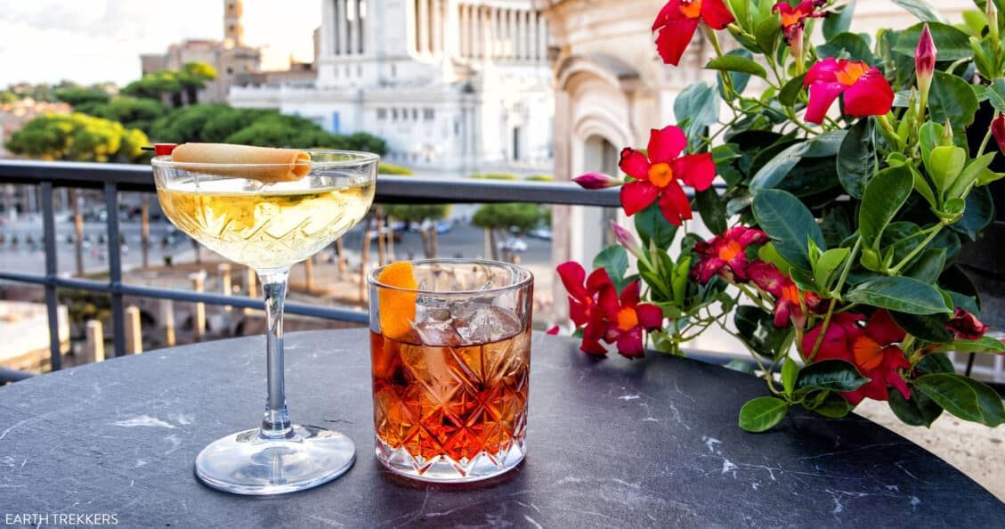 Best Rooftop Bars in Rome Italy