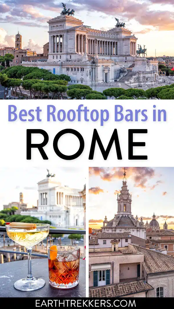 Best rooftop bars in Rome. 7 great rooftop bars to visit in Rome, plus Michelin-starred restaurant.