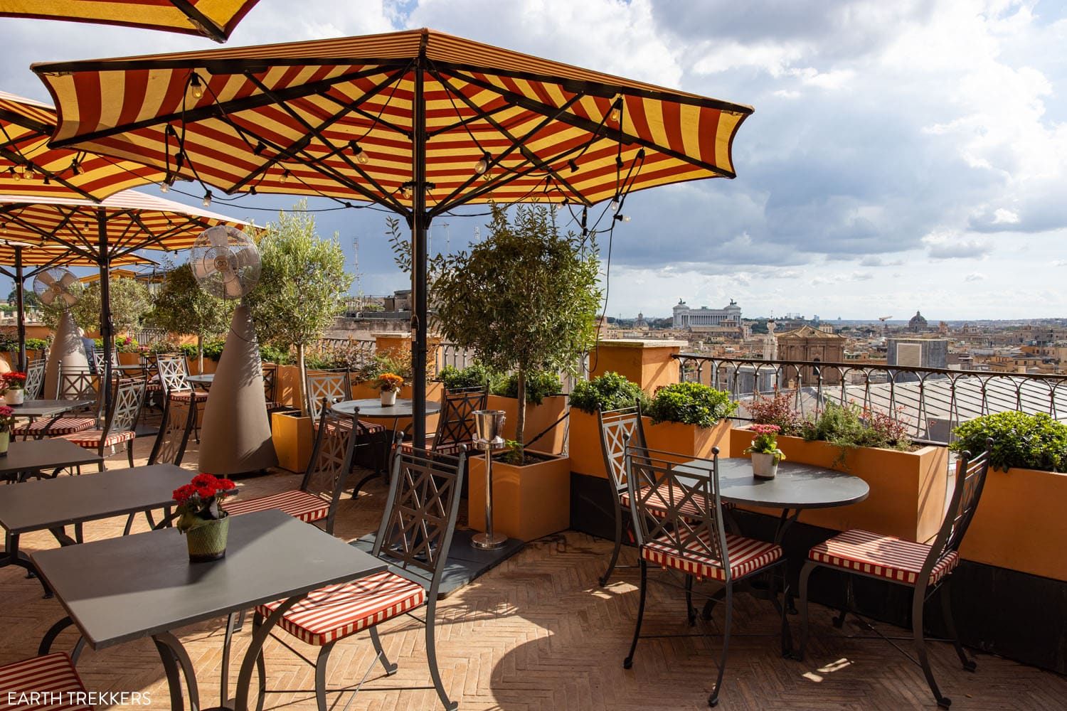 Cielo Terrace Rome | Best Rooftop Bars in Rome