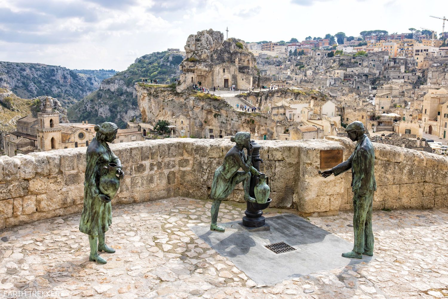 Fontana dell’Amore Statues Matera | Best Views of Matera