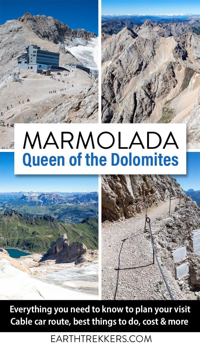How to Visit Marmolada Dolomites Italy