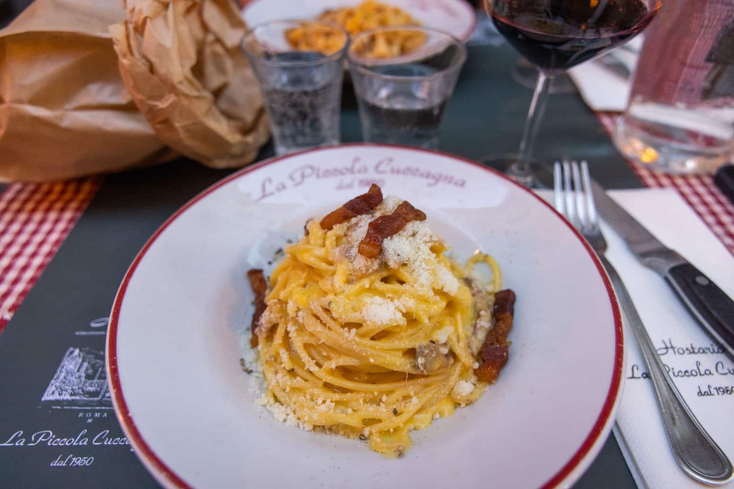 Pasta Carbonara | Where to Eat in Rome