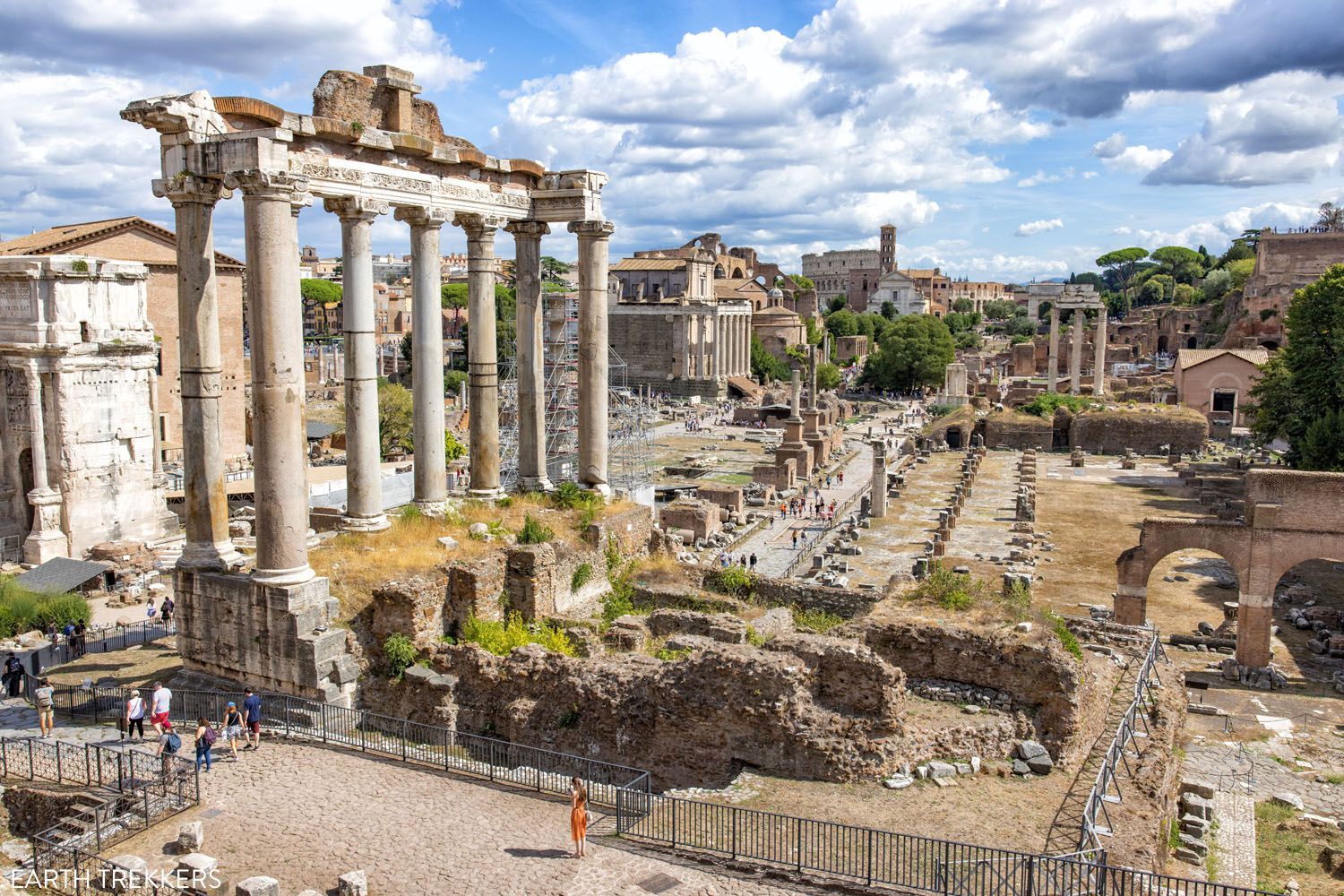 Roman Forum View | 14 day Italy Itinerary