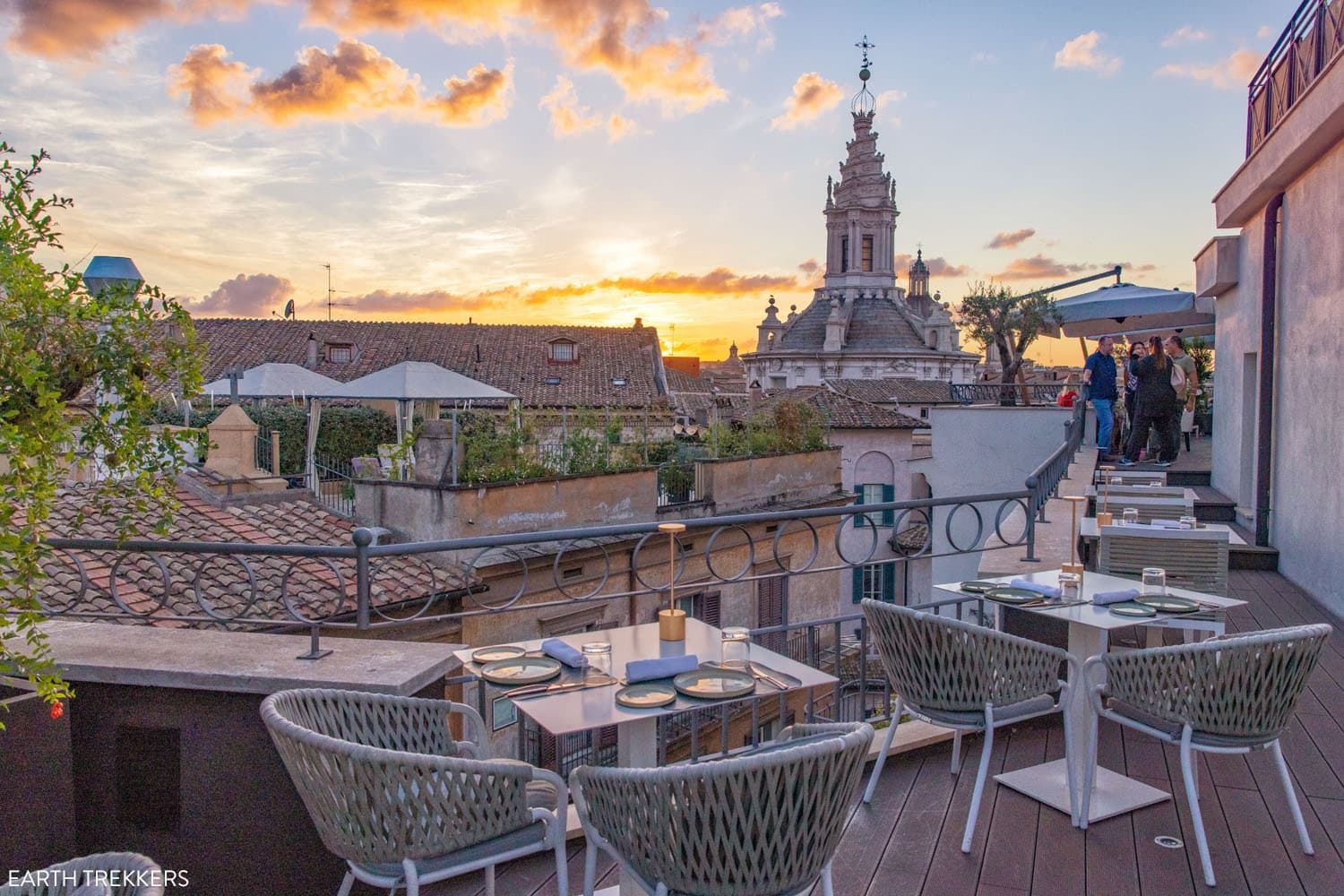 Rooftop Restaurants in Rome