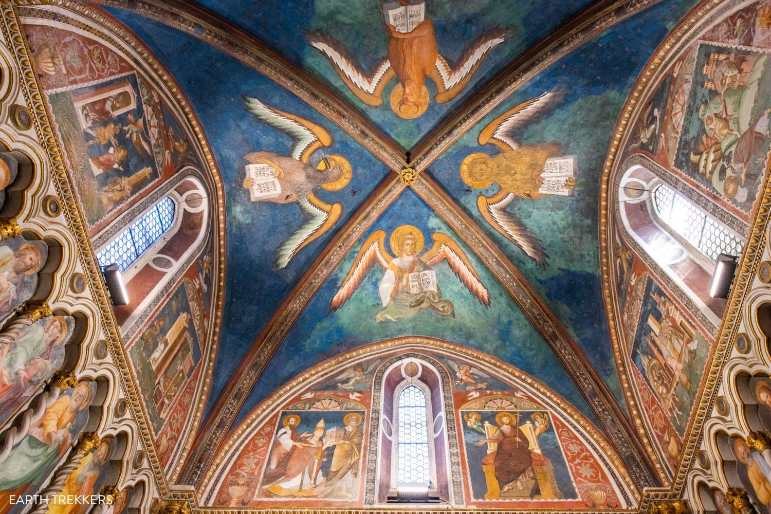Sancta Sanctorum Ceiling | Best things to do in Rome
