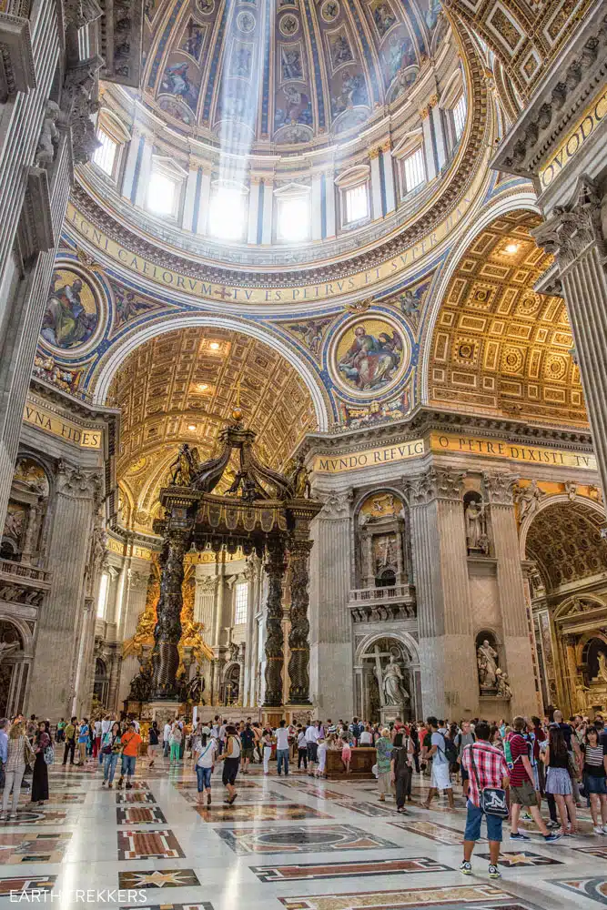 St Peters Basilica | 3 Days in Rome Itinerary