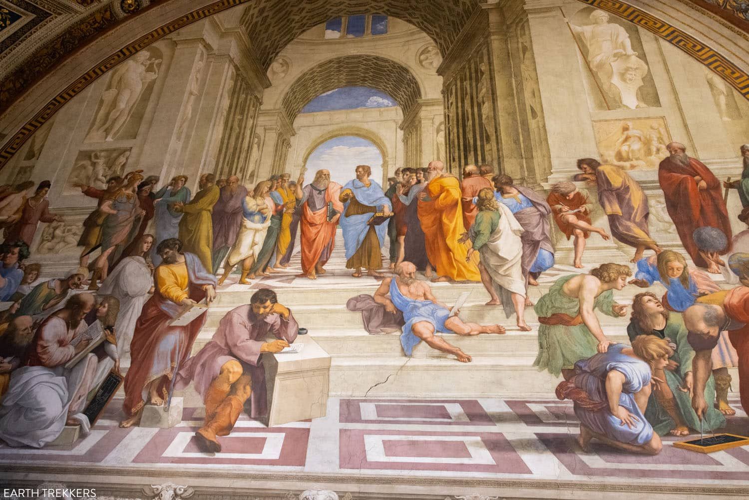 The School of Athens Vatican Museums | One Day in Rome