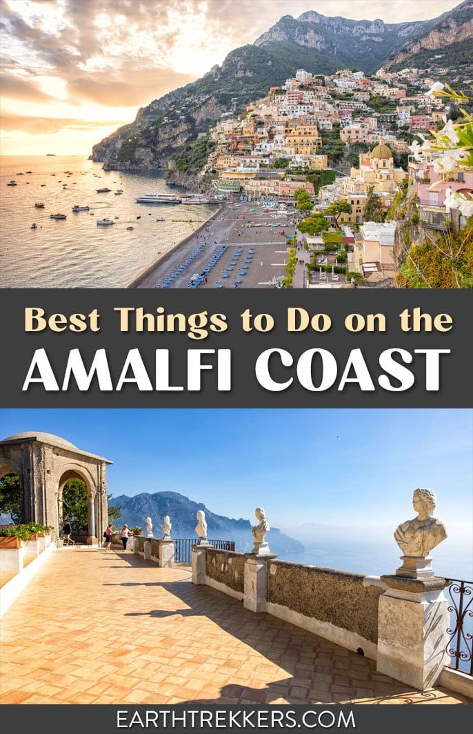 Things to Do on the Amalfi Coast Italy