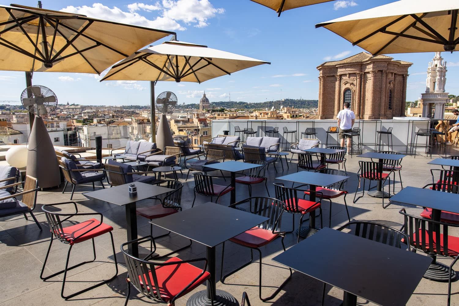 Up Sunset Bar Terrace | Best Rooftop Bars in Rome