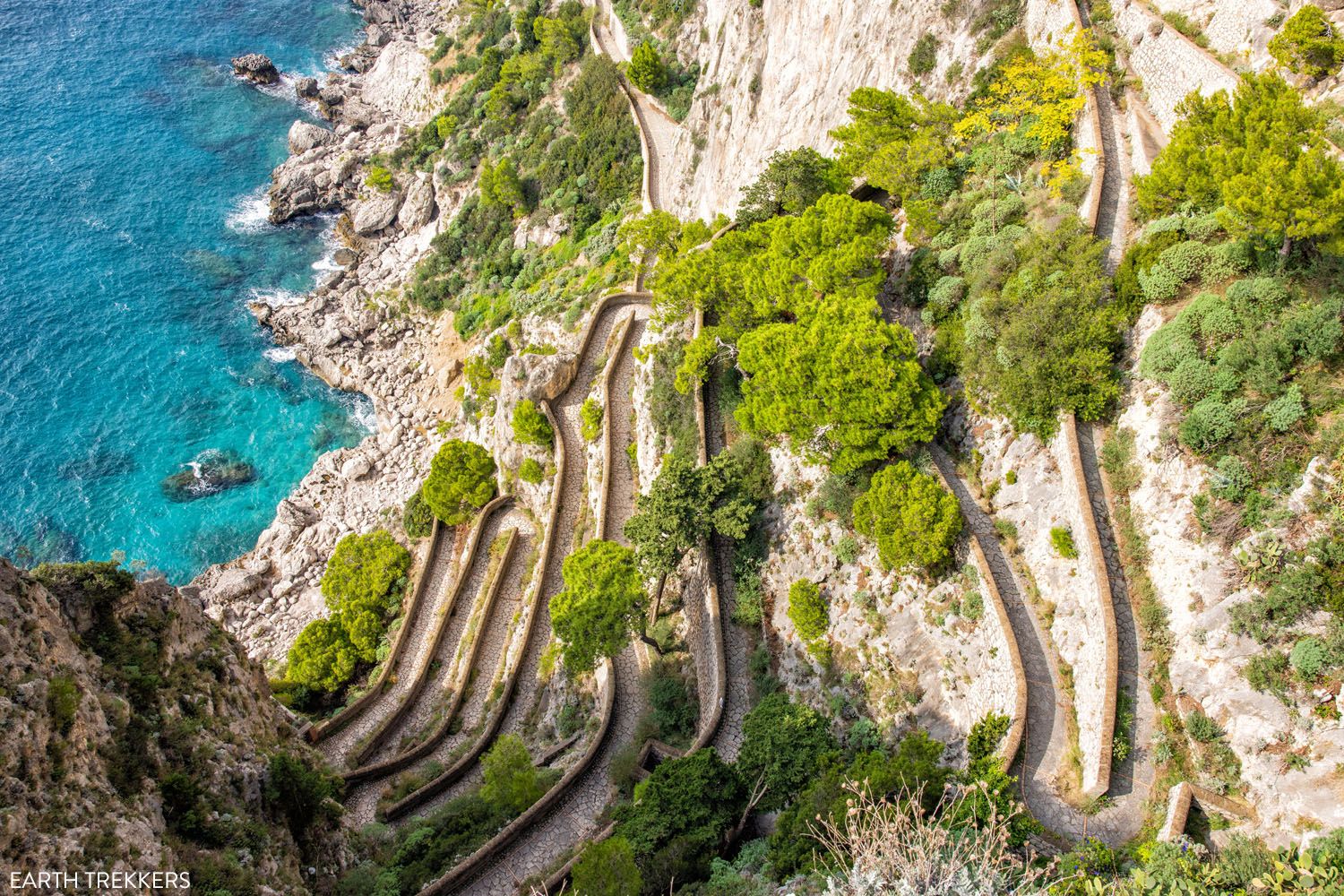 Via Krupp Capri Italy | One Day in Capri Itinerary