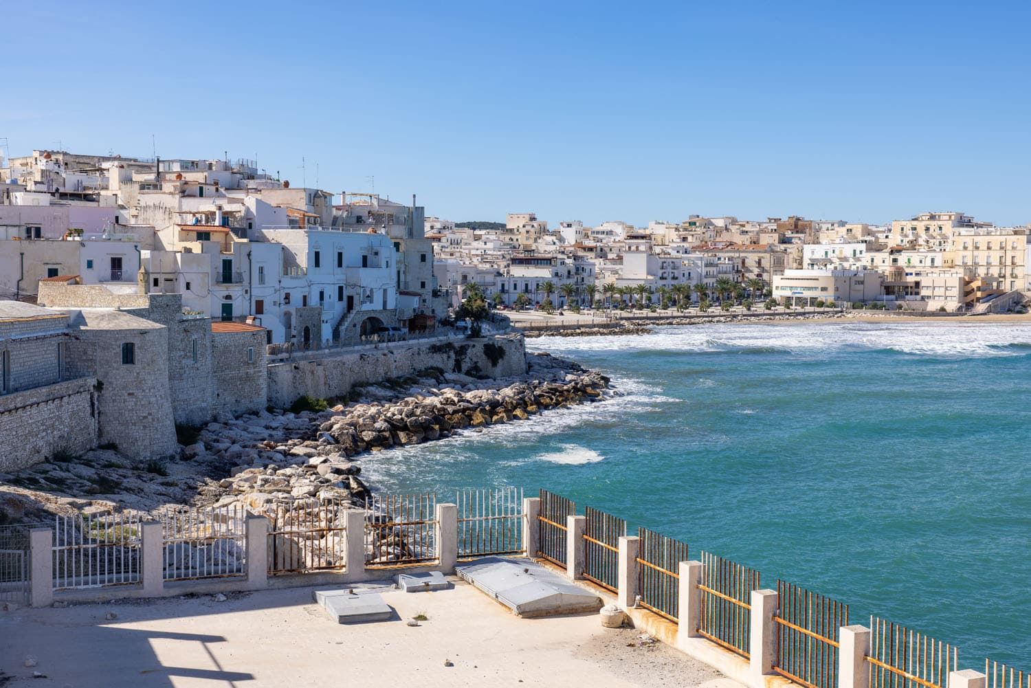 View of Vieste from Church | Best things to do in Vieste