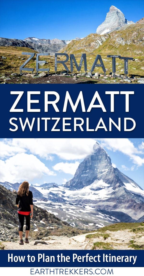 Zermatt Switzerland Itinerary