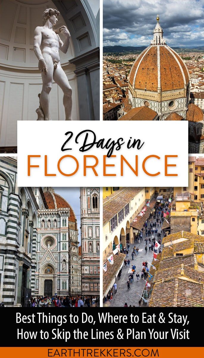 2 Days in Florence Italy Itinerary